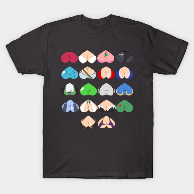 Females In Video Games T-Shirt by Leguna